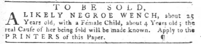 Age 25 Years Old. The Pennsylvania Gazette (Philadelphia) at 3 (Jul. 12, 1775)